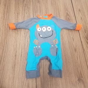 Gerber monster‎ onsie NB